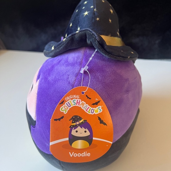 NWT Squishmallows Voodie the Golden Witch 2021 Halloween Stuffed Plush 12” - Picture 3 of 6
